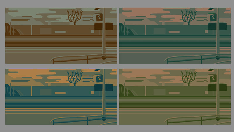 Background Colour Studies
