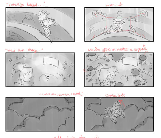 STORYBOARDS & CONCEPT WORK